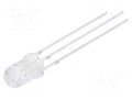 LED; red/blue; 5mm; 30°; Front: convex; 3÷15VDC; No.of term: 3; round OPTOSUPPLY OSRBMC5A31A-VV