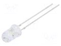 LED; red/blue; 5mm; blinking; 1560÷2180mcd,3000÷4200mcd; 30° OPTOSUPPLY OSRBMF5A31A