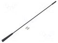 Antenna mast; 0.375m; M5,M6; inside; Alfa Romeo,Ford,Lancia PER.PIC. A00102
