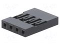 Connector: pin strips; plug; male/female; PIN: 4; Mini-PV™; 2.54mm AMPHENOL COMMUNICATIONS SOLUTIONS 65039-033LF