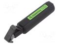 Stripping tool; Øcable: 6÷29mm; Wire: round; Tool length: 135mm RENNSTEIG REN.707-1630