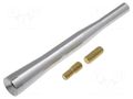 Antenna mast; 0.15m; M5,M6; inside; universal; dark silver PER.PIC. A00108