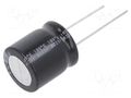 Capacitor: electrolytic; low ESR; THT; 1000uF; 50VDC; Ø18x20mm NICHICON UHE1H102MHD3