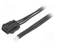 Cable; Micro-Fit 3.0; male,cables; PIN: 3; 0.6m; 4A; Insulation: PVC ESPE KABX-3PMS-L600