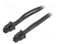Cable; female-female; PIN: 4; 0.4m; 4A; Insulation: PVC; TLYp ESPE KABX-4PFF-L400