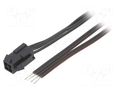 Cable; male,cables; PIN: 4; 0.8m; 4A; Insulation: PVC; TLYp; 0.35mm2 ESPE KABX-4PMS-L800