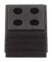 CABLE GROMMET, OPEN, TPE, BLACK 2583560000