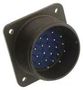CIRCULAR CONNECTOR, RECEPTACLE, SIZE 28, 20 POSITION, BOX 97-3102A-28-16P