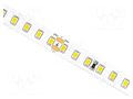 LED tape; white cold; 2835; LED/m: 128; 10mm; white PCB; IP20; 120° IPIXEL LED S010128BC1LZ-NCW