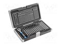 Kit: screwdriver bits; Kit: rattle,screwdriver bits; 37pcs. HÖGERT TECHNIK HT1R466