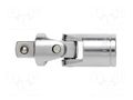 Universal joint; 1/4"; Chrom-vanadium steel HÖGERT TECHNIK HT1A755