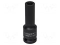 Socket; 6-angles,socket spanner,impact; HEX 10mm; 1/2"; long HÖGERT TECHNIK HT4R010