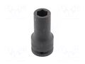 Socket; 6-angles,socket spanner,impact; HEX 21mm; 3/4"; long HÖGERT TECHNIK HT4R112