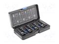 Wrench-set; spline (12-angles),impact; 1/2"; 8pcs. HÖGERT TECHNIK HT6R006