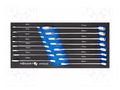 Wrench-set; combination spanner; 16pcs. HÖGERT TECHNIK HT7G120