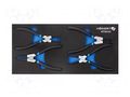 Kit: pliers; for circlip; in a foam tray; 4pcs. HÖGERT TECHNIK HT7G131