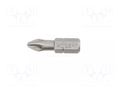 Screwdriver bit; Pozidriv®; PZ0; Overall len: 25mm; 5pcs. HÖGERT TECHNIK HT1S307