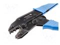 Tool: for crimping; insulated connectors,insulated terminals HÖGERT TECHNIK HT1P201