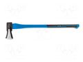 Axe; hardened steel; 743mm; 2kg; fiberglass HÖGERT TECHNIK HT3B076