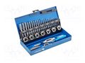 Kit: taps; Kind of holder: hand; Thread: M10,M12,M3,M4,M5,M6,M8 HÖGERT TECHNIK HT3B582