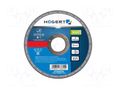 Grinding wheel; Ø: 115mm; Øhole: 22.23mm; Disc thick: 6mm; corundum HÖGERT TECHNIK HT6D635
