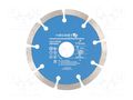 Cutting diamond wheel; Ø: 115mm; Øhole: 22.23mm; Disc thick: 2mm HÖGERT TECHNIK HT6D750