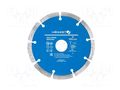 Cutting diamond wheel; Ø: 125mm; Øhole: 22.23mm; Disc thick: 2mm HÖGERT TECHNIK HT6D751