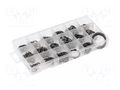 Circlip set; 225pcs. HÖGERT TECHNIK HT8G503