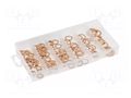 Copper pads; copper; 110pcs. HÖGERT TECHNIK HT8G513