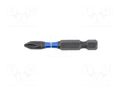 Screwdriver bit; Phillips; PH0; Kind: impact; Overall len: 50mm HÖGERT TECHNIK HT1S150