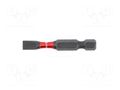 Screwdriver bit; slot; SL 6; Kind: impact; Overall len: 50mm; 2pcs. HÖGERT TECHNIK HT1S162