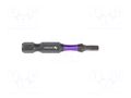 Screwdriver bit; hex key; HEX 5mm; Kind: impact; Overall len: 50mm HÖGERT TECHNIK HT1S177