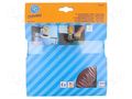 Sanding plate; Granularity: 60; fiber; Ø180mm; 6pcs. PG PROFESSIONAL PG-348.10