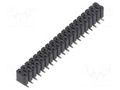 Connector: pin strips; socket; female; PIN: 40; BL LP 6 SMD; 3A FISCHER ELEKTRONIK BLLP6SMD40S