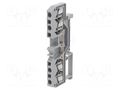 Splice terminal: rail; 280; 20A; 800V; spring clamp; grey; ways: 1 WAGO 280-833