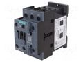 Contactor: 3-pole; NO x3; Auxiliary contacts: NO + NC; 110VAC; 12A SIEMENS 3RT2024-1AF00