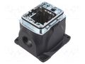 Han Yellock 30HSM 1xM25 with bulkhead h. HARTING 11123001211