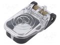 Socket cover; IP65 NEUTRIK NTR-SCCD-W