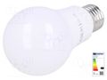 LED lamp; warm white; E27; 230VAC; 1055lm; P: 11.5W; 2700K ams OSRAM 4052899971028