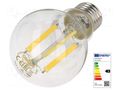 LED lamp; neutral white; E27; 230VAC; 1521lm; P: 11W; 4000K ams OSRAM 4058075439597