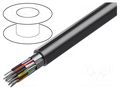 Wire; 9x2x24AWG; RS232,RS422; stranded; Cu; PVC; chrome; 30m; 300V BELDEN 9732.060100