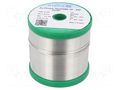 Tin; lead free; Sn96,5Ag3Cu0,5; 0.75mm; 500g; reel; 217÷221°C; 2.2% ALPHA HF850SAC305-075/05