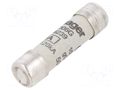 Fuse: fuse; 6A; 500VAC; gG; cylindrical,industrial; 10x38mm HAGER LF306G