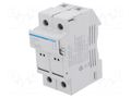 Fuse disconnector; 10x38mm; for DIN rail mounting; 32A; 690V HAGER LSN502