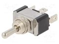Switch: toggle; Pos: 3; SPDT; ON-OFF-ON; 20A/12VDC; TA/TA1; 0÷65°C SWITCH COMPONENTS TA1-1F-DC-1