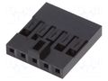 Connector: pin strips; plug; male/female; PIN: 5; Mini-PV™; 2.54mm AMPHENOL COMMUNICATIONS SOLUTIONS 78211-005LF