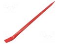 Crowbar; flat tip; L: 600mm; W: 20mm; tool steel RENNSTEIG REN.2736002