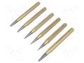 Kit: punches; 6pcs. RENNSTEIG REN.4241200