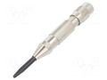 Automatic center punch; Ø: 17mm; L: 130mm; Ø: 6mm; 180÷250N RENNSTEIG REN.430131