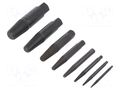 Kit: screw extractor; 8pcs. RENNSTEIG REN.4709023